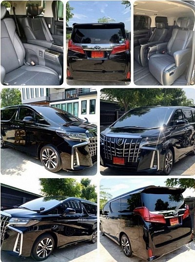 Rent a van with driver alphard city tour in Bangkok including petrol and expressway with driver city tour in Bangkok 7,500 baht per day including gas, including expressway